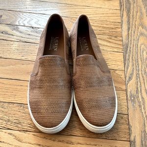 Womens Ralph Lauren Cushioned Slip on - size 10